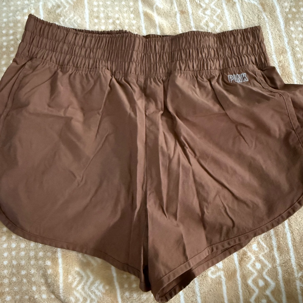 Victoria’s Secret Pink Active Women's Line Shorts Pockets Size Large
